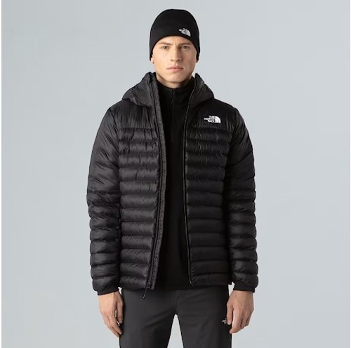 מעיל פוך סינתטי לגברים Terra Peak Hooded Jacket Black