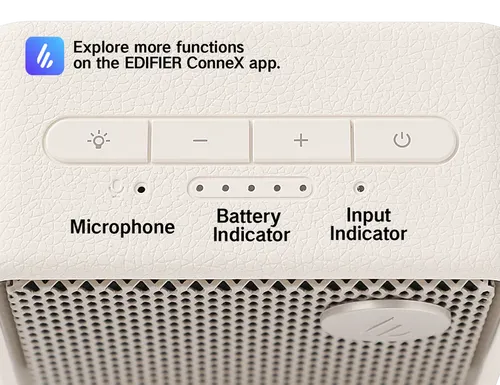 רמקול נייד Edifier ES20 - Portable Bluetooth Speaker Ivory EDF286009i