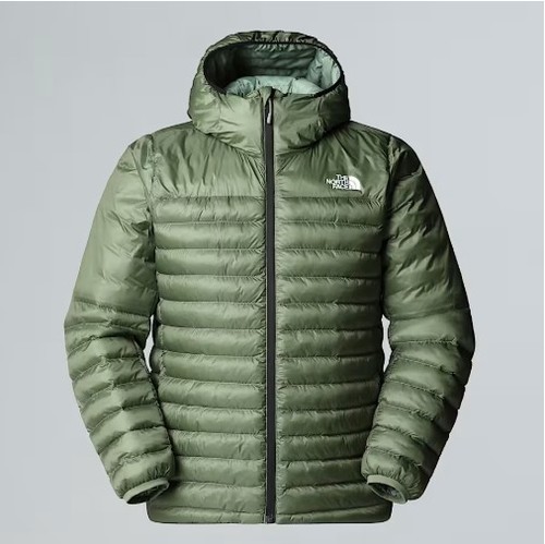 מעיל פוך סינתטי לגברים Terra Peak Hooded Jacket Bark Mist