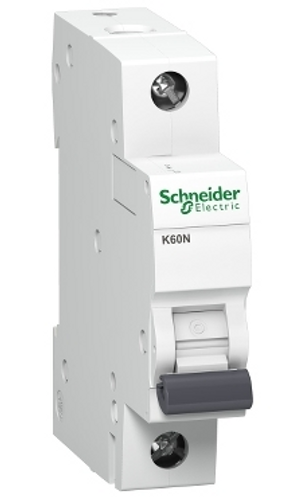 חצי אוטומט אופיין K60N 1P 16A 6kA C Schneider