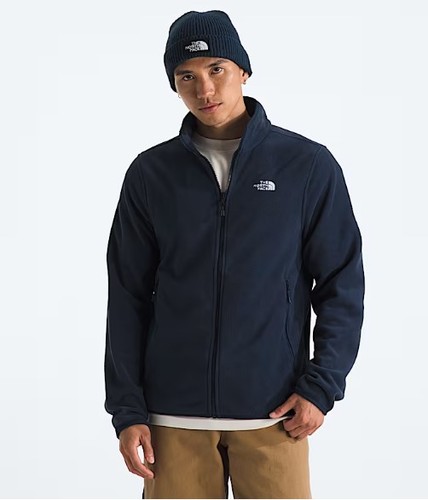 מעיל מיקרופליז גברים GLACIER 100 FULL ZIP Summit Navy