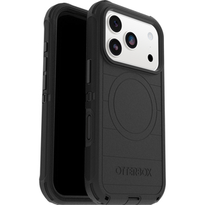 כיסוי שחור OtterBox Defender Pro Iphone 17 Pro Max(תומך MagSafe)