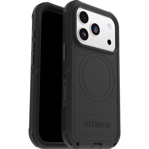 כיסוי שחור OtterBox Defender Pro Iphone 17 Pro (תומך MagSafe)