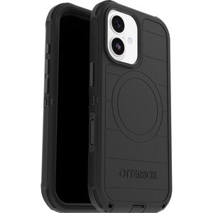 כיסוי שחור OtterBox Defender Pro Iphone 17 (תומך MagSafe)