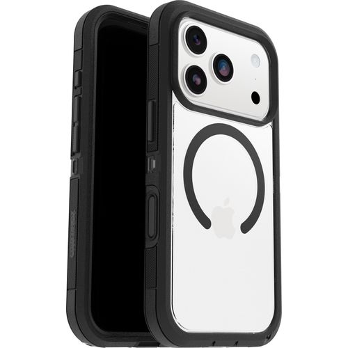 כיסוי שקוף מסגרת שחורה OtterBox Defender XT Pro Iphone 17 Pro Max(תומך MagSafe)