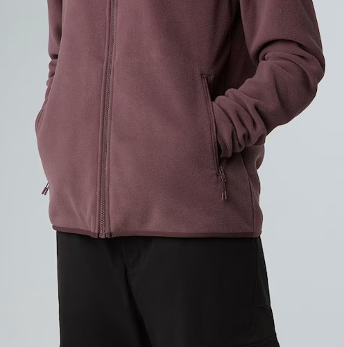 מעיל מיקרופליז נשים GLACIER 100 FULL ZIP Tawny Quartz