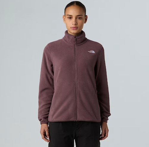 מעיל מיקרופליז נשים GLACIER 100 FULL ZIP Tawny Quartz