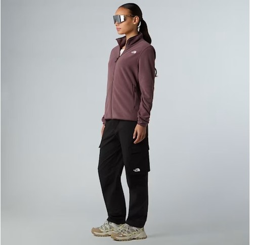 מעיל מיקרופליז נשים GLACIER 100 FULL ZIP Tawny Quartz