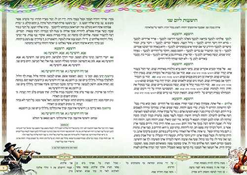 סדר הושענות לימי סוכות והקפות לשמחת תורה