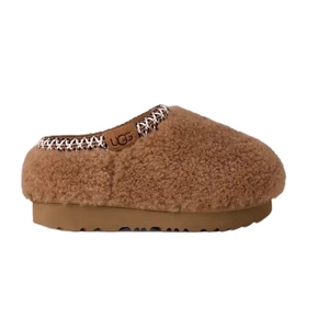כפכף UGG טאזמן מקסי קרולי חום מידות 22-27.5 לילדים