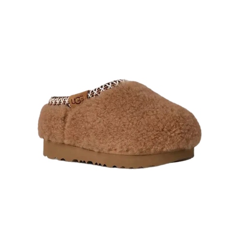 כפכף UGG טאזמן מקסי קרולי חום מידות 22-27.5 לילדים