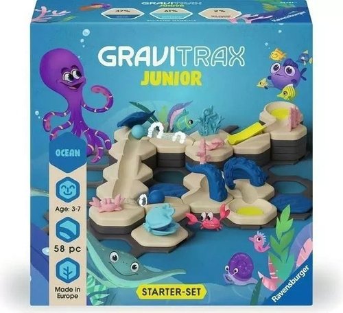 ערכת מסלול גולות אינטראקטיבית Gravitrax Junior Ocean 
