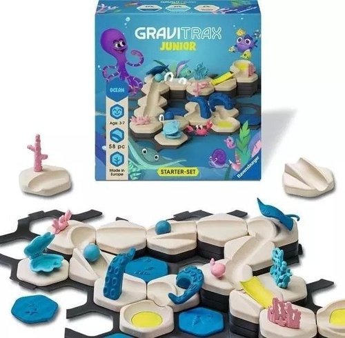 ערכת מסלול גולות אינטראקטיבית Gravitrax Junior Ocean 