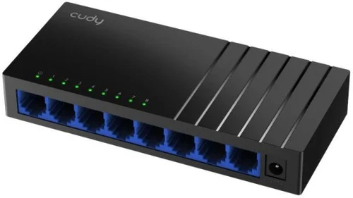 מתג 8 יציאות CUDY GS108D 1G | קודי פורט