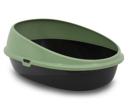 ארגז צרכים לחתולים ברגמו דופן גבוהה - BERGAMO Pin-up Litter Pan