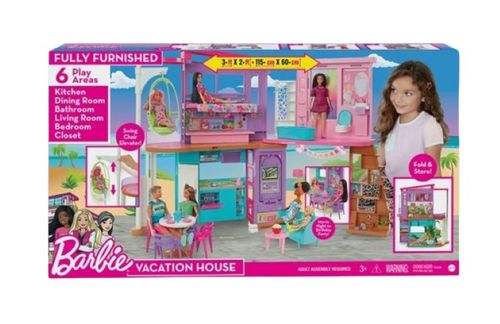 Barbie- בית בובות ברבי מאליבו החדש
