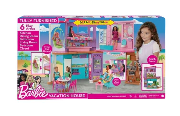Barbie- בית בובות ברבי מאליבו החדש