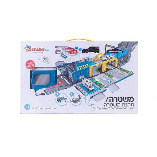 משטרה - משאית שנפתחת לתחנה משטרה