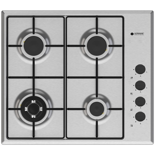 כיריים גז - 4 להבות Germaine GER-HOB-4-ZONE-IX נירוסטה