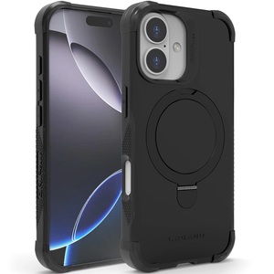 מגן כיסוי קשיח תומך MagSafe עבור Gripcase iPhone 17
