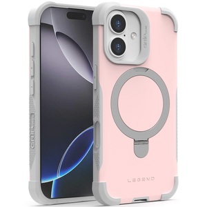 מגן כיסוי קשיח תומך MagSafe עבור Gripcase iPhone 17