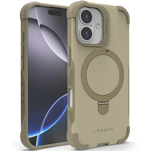 מגן כיסוי קשיח תומך MagSafe עבור Gripcase iPhone 17