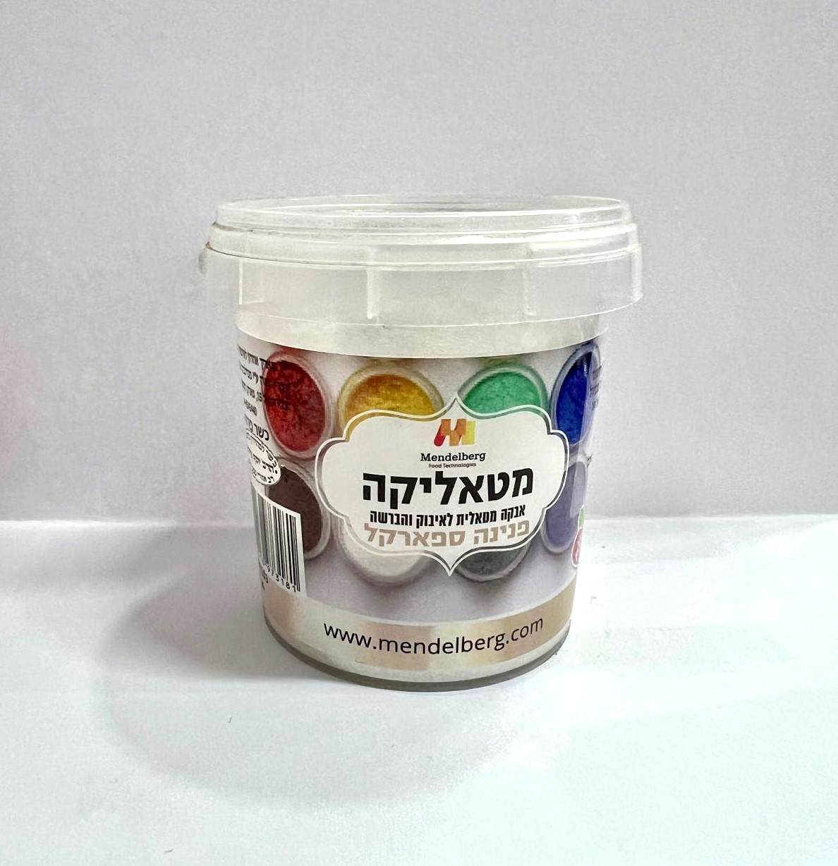 צבע מאכל לאיבוק פנינה ספארקל מטאלי 