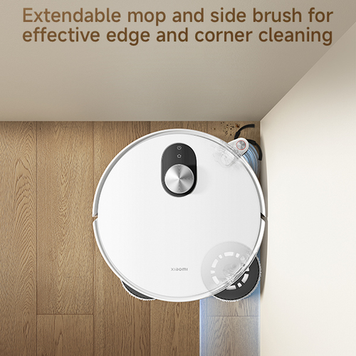 שואב אבק שוטף רובוטי דגם Xiaomi Robot Vacuum 5 בצבע לבן 