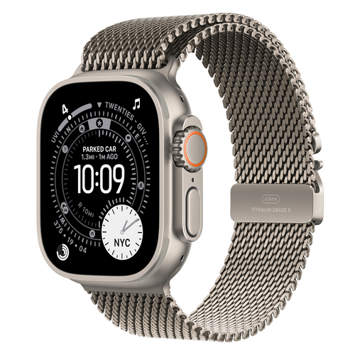 שעון חכם Apple Watch Ultra 3 49mm GPS+Cellular Milanese Loop