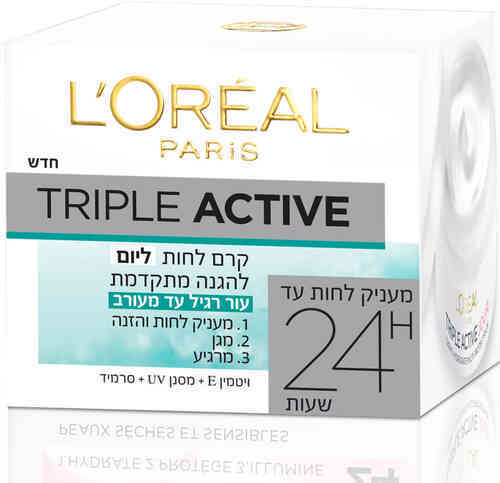 קרם לוריאל טריפל (רגיל) ירוק