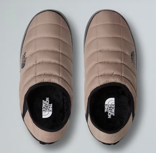 נעלי בית מפוך לגברים THERMOBALL™ V TRACTION MULES Mushroom Grey-TNF Black