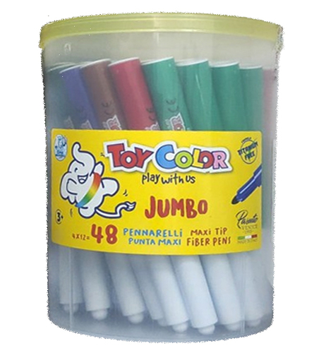 טושים עבים בכוס/ TOY COLOR