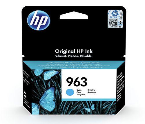 ראש דיו ציאן (כחול) מקורי HP 963 3JA23AE