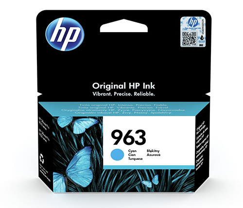 ראש דיו ציאן (כחול) מקורי HP 963 3JA23AE
