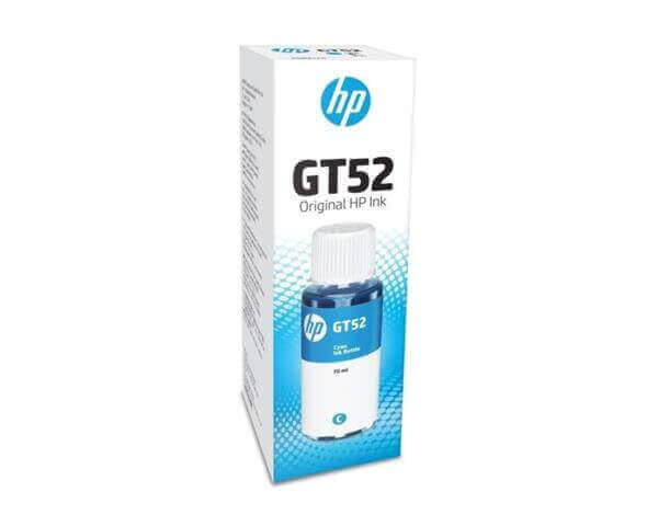 בקבוק דיו HP GT52 כחול