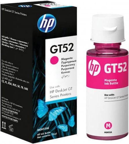 בקבוק דיו HP GT52 אדום