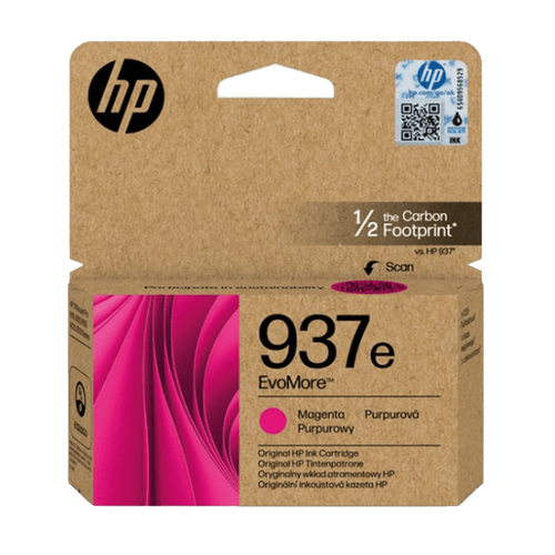 ראש דיו 937e מג'נטה (אדום) XL