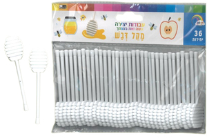 36 מקל/ רודה דבש מפלסטיק