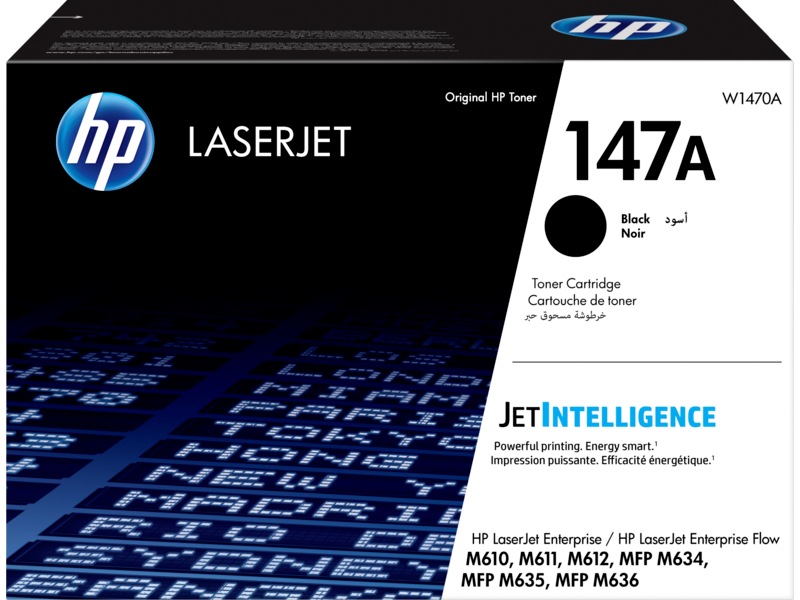טונר שחור HP 147A Black LaserJet W1470A