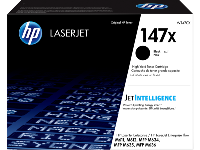 טונר HP 147X High Yield Black 