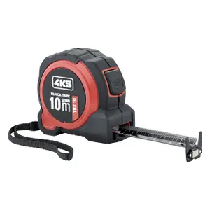 סרט מדידה מקצועי 10 מטר בהדפסה דו-צדדית - 4K5 TRX 10