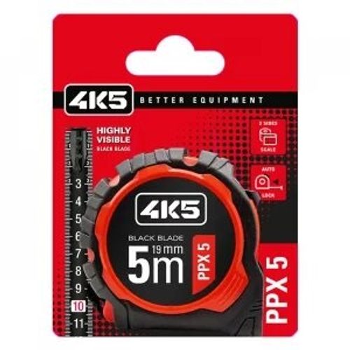 סרט מדידה מקצועי 4K5 PPX 5 מק