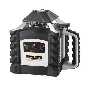 לייזר אוטומטי מסתובב קרן אדומה עם מקלט (SensoLite 410) - LASERLINER Quadrum 410S
