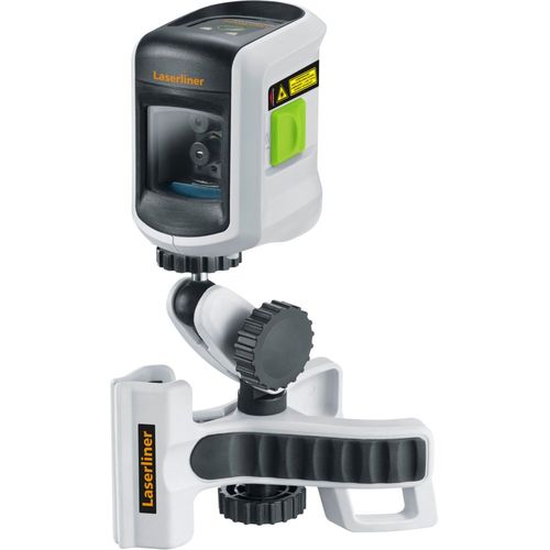 פלס לייזר צלב LASERLINER SmartVision 081.336A - מכשיר קומפקטי עם טכנולוגיית לייזר ירוק למדידות מדויקות ופיפלוס אוטומטי