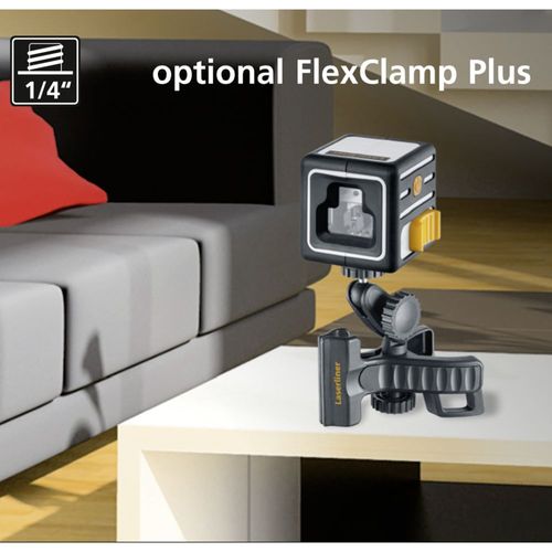 פלס לייזר צלב LASERLINER CompactCube-Laser 3 Plus מק