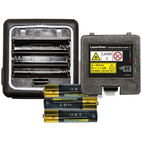פלס לייזר צלב LASERLINER CompactCube-Laser 3 Plus מק