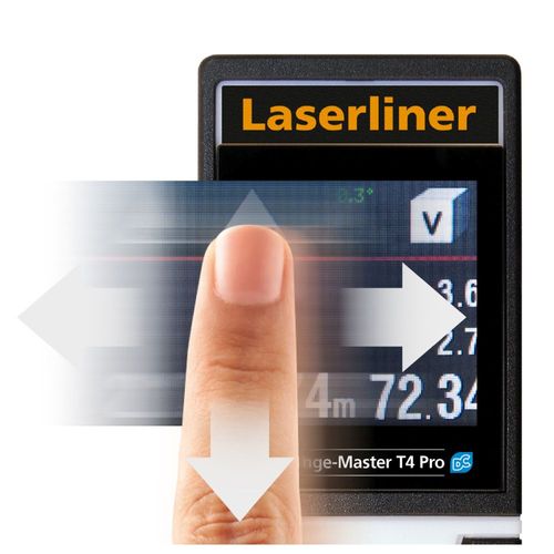 מד טווח לייזר LASERLINER Laser Range Master T4 Pro מק