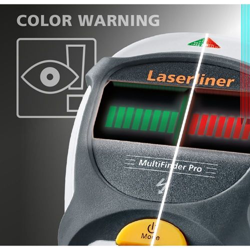 סורק גלאי מקצועי LASERLINER Multi Finder Pro מק