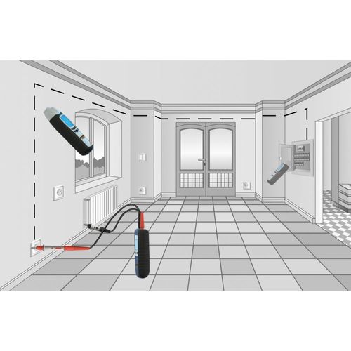 גלאי חוטים LASERLINER Cable Tracer Pro מק