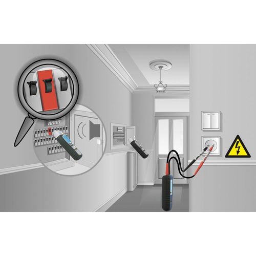 גלאי חוטים LASERLINER Cable Tracer Pro מק